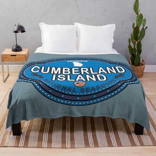 Item preview, Cumberland Island Georgia stitching effect emblem designed and sold by studioss76.