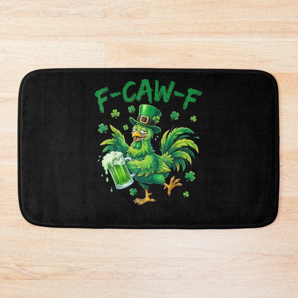 Item preview, F Caw F Rooster Funny Bird Chicken Whisperer St Patricks Day designed and sold by Juansustait.
