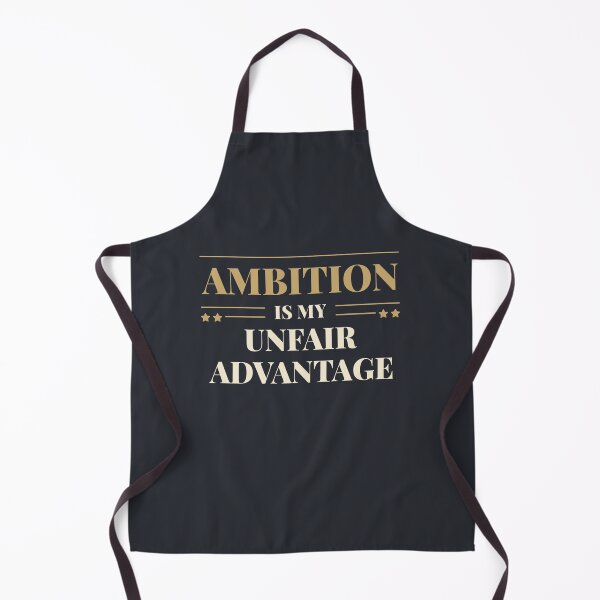 Item preview, Ambition is my unfair advantage - Vintage typography quote designed and sold by Revextyr.