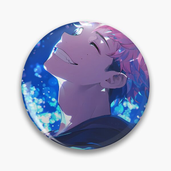 Item preview, Renzo Shima Blue Exorcist Night Sparkle Smile designed and sold by TanglenRabbit.