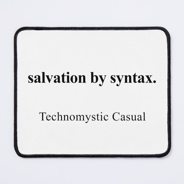 Item preview, Salvation by Syntax designed and sold by birdspinestudio.