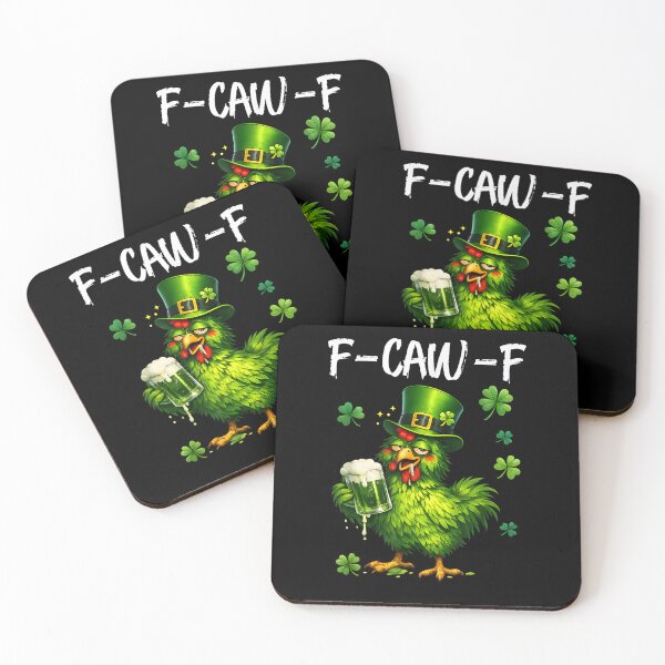 Item preview, F Caw F Rooster Funny Bird Chicken Whisperer St Patricks Day designed and sold by Juansustait.