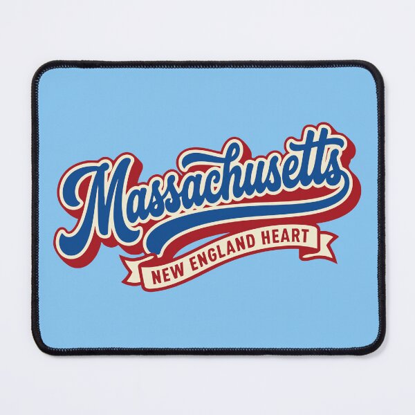 Item preview, Massachusetts Pride | Retro Script designed and sold by Cozy-Old-Pub.