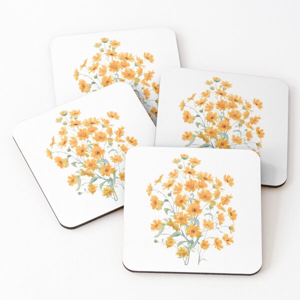 Item preview, Yellow sunflowers designed and sold by uunaa.