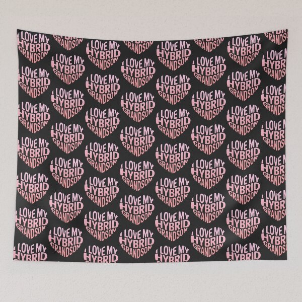 Item preview, I Love My Hybrid Grandson designed and sold by graphic-genie.
