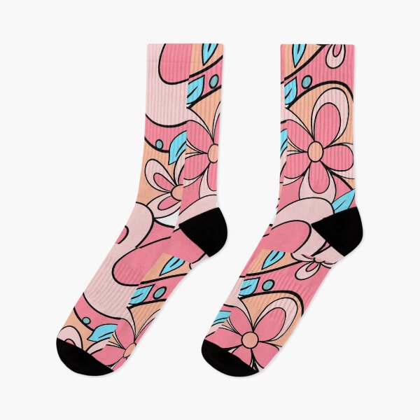 Item preview, Playful Floral Doodle Pattern designed and sold by Moon-Petal.