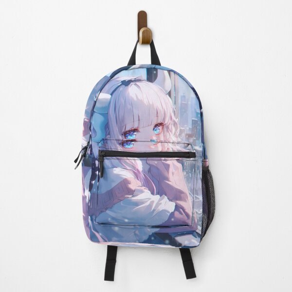 Item preview, Kanna Kamui Miss Kobayashi Dragon Maid Cozy Winter Cityscape designed and sold by TanglenRabbit.