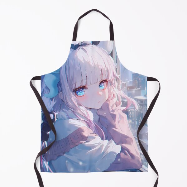 Item preview, Kanna Kamui Miss Kobayashi Dragon Maid Cozy Winter Cityscape designed and sold by TanglenRabbit.