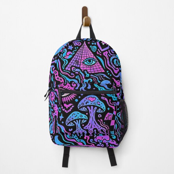 Item preview, Colorful Psychedelic Abstract Shapes Trippy Surreal Pattern Art designed and sold by DrizzyV.