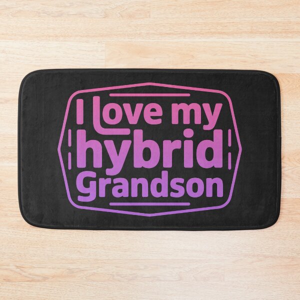 Item preview, I Love My Hybrid Grandson designed and sold by graphic-genie.