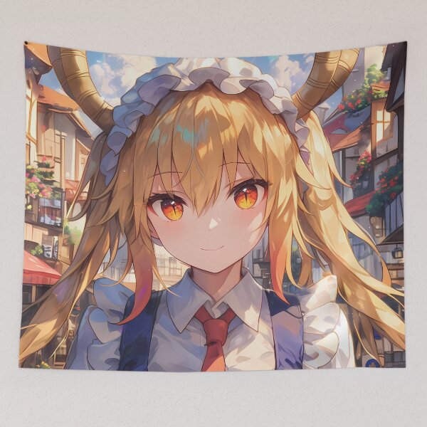 Item preview, Tohru Miss Kobayashi Dragon Maid Sunny Maid Dragon Girl designed and sold by TanglenRabbit.