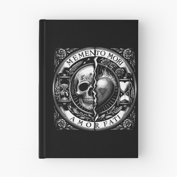 Item preview, Memento Mori Amor Fati Stoicism Skull Art designed and sold by mrqwzrwdb69.