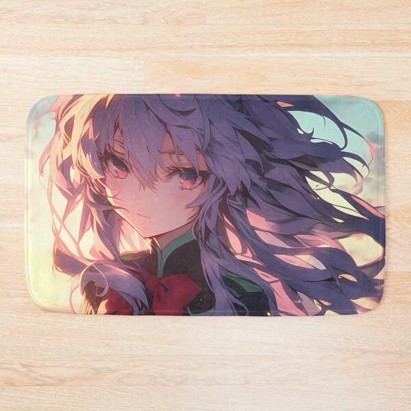 Item preview, Hiiragi Shinoa Seraph Of The End Sunset City Purple Hair designed and sold by TanglenRabbit.