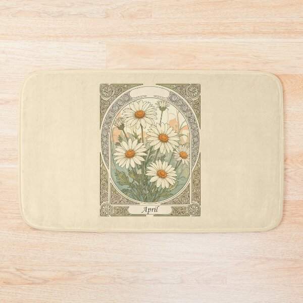 Item preview, Stylized April Daisy Birth Month Flower designed and sold by taiche.