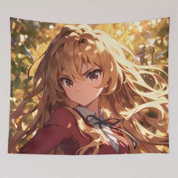 Item preview, Taiga Aisaka Toradora Autumn Light School Life Tsundere Energy designed and sold by TanglenRabbit.
