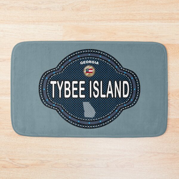 Item preview, Tybee Island Georgia stitching effect emblem designed and sold by studioss76.