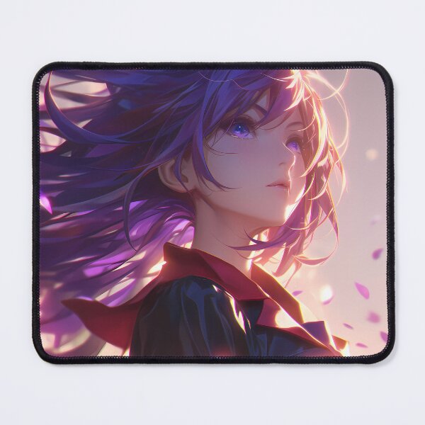 Item preview, Hitagi Senjougahara Bakemonogatari Windy Sunset Petals designed and sold by TanglenRabbit.