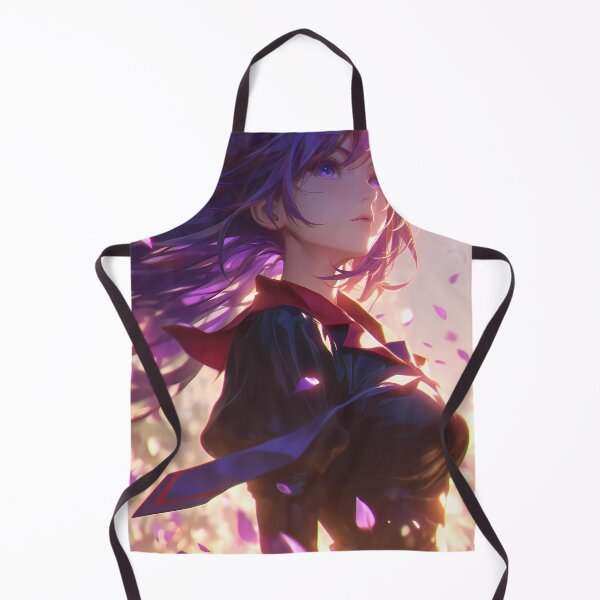 Item preview, Hitagi Senjougahara Bakemonogatari Windy Sunset Petals designed and sold by TanglenRabbit.