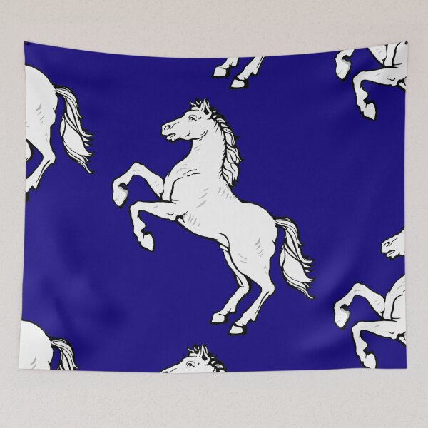 Item preview, Glorious Stallion White Horses | Beautiful Equestrian, Cavalry Riding Pale Horse designed and sold by Based History.