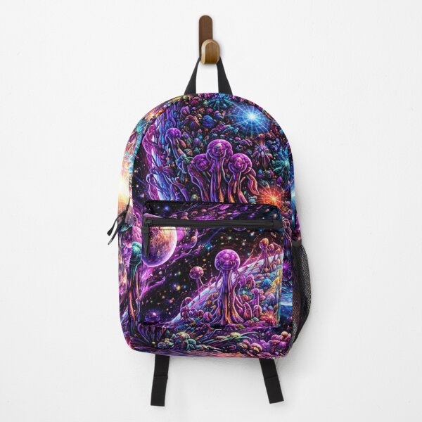 Item preview, Alien Planet Psychedelic Landscape Colorful Sci Fi Fantasy World designed and sold by DrizzyV.