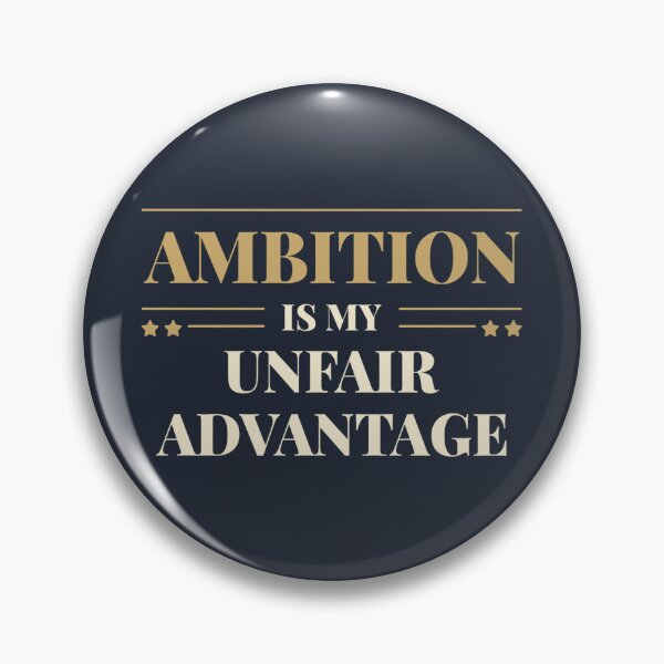 Item preview, Ambition is my unfair advantage - Vintage transparent background  designed and sold by Revextyr.