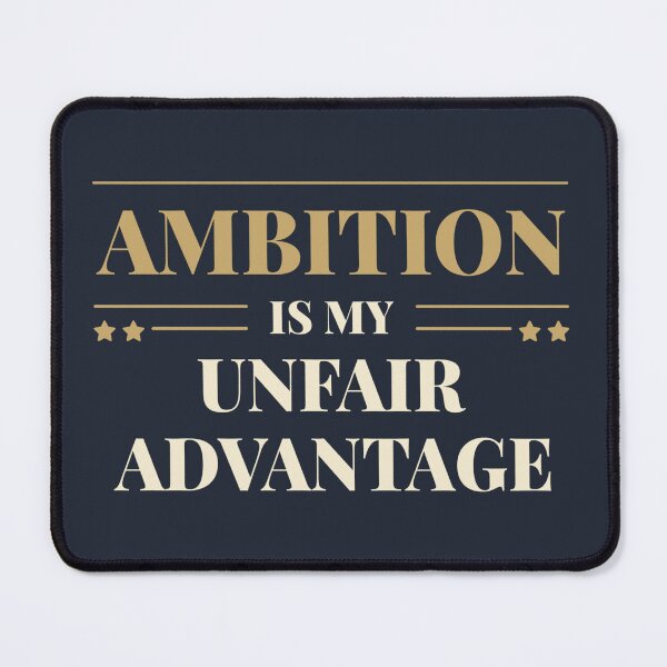 Item preview, Ambition is my unfair advantage - Vintage transparent background  designed and sold by Revextyr.