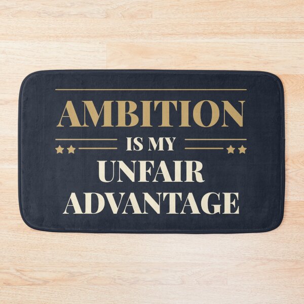 Item preview, Ambition is my unfair advantage - Vintage transparent background  designed and sold by Revextyr.