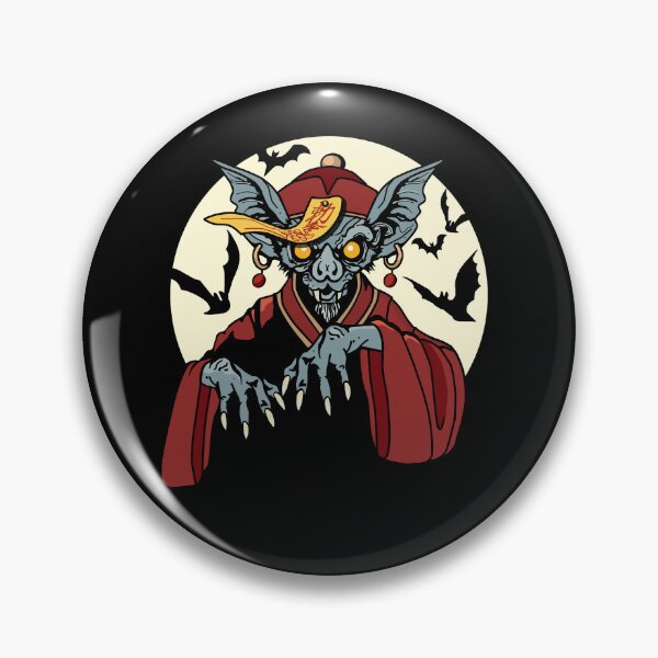 Item preview, Jiangshi Bat Spirit designed and sold by RetroFearFinds.