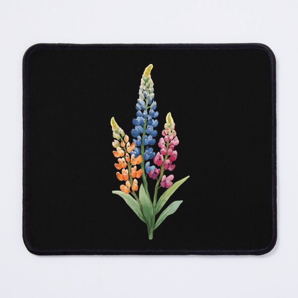Item preview, Colorful lupine flowers designed and sold by uunaa.
