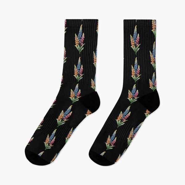 Item preview, Colorful lupine flowers designed and sold by uunaa.