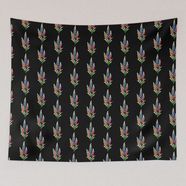 Item preview, Colorful lupine flowers designed and sold by uunaa.