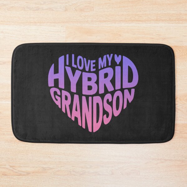 Item preview, I Love My Hybrid Grandson designed and sold by graphic-genie.