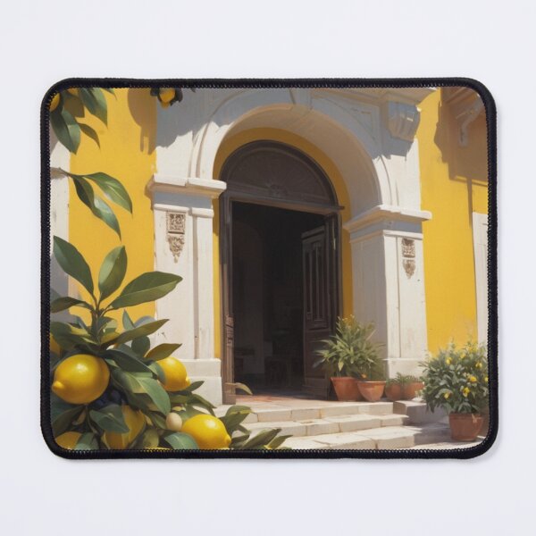 Item preview, Mediterranean Breeze: Lemon Steps & Sunlit Walls designed and sold by FilMate.