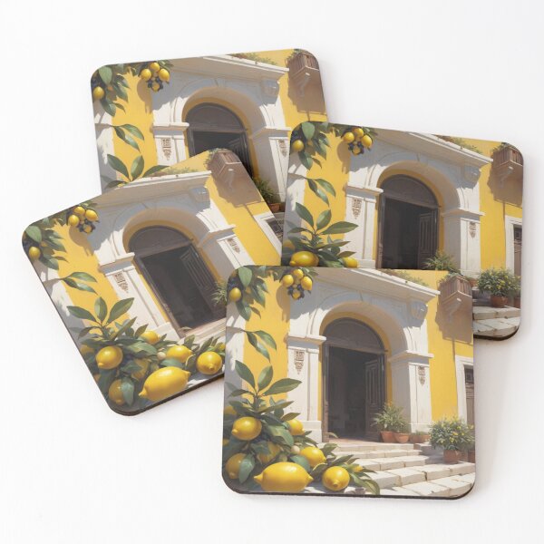 Item preview, Mediterranean Breeze: Lemon Steps & Sunlit Walls designed and sold by FilMate.