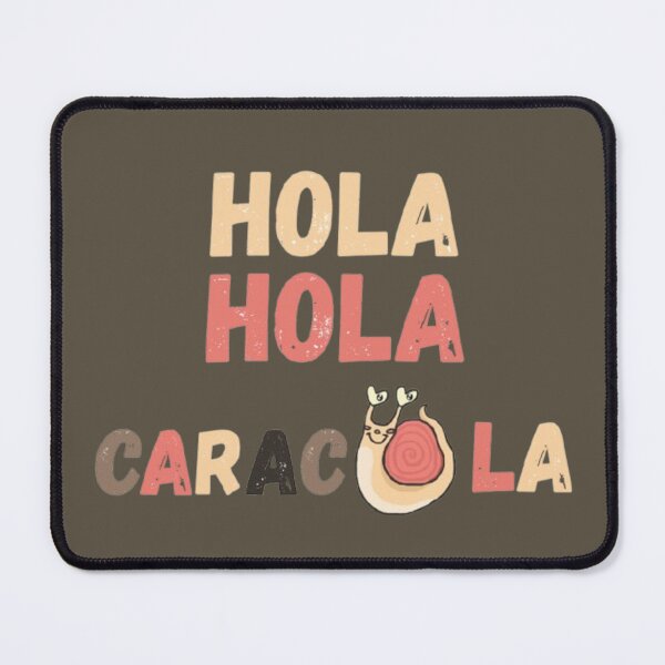 Item preview, Hola Hola Caracola Snail Greeting designed and sold by CDPrintsDesigns.