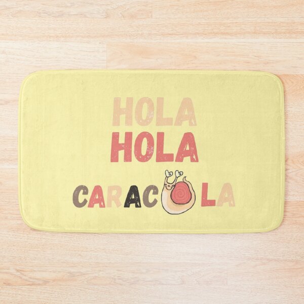 Item preview, Hola Hola Caracola Snail Greeting designed and sold by CamilasPrints.