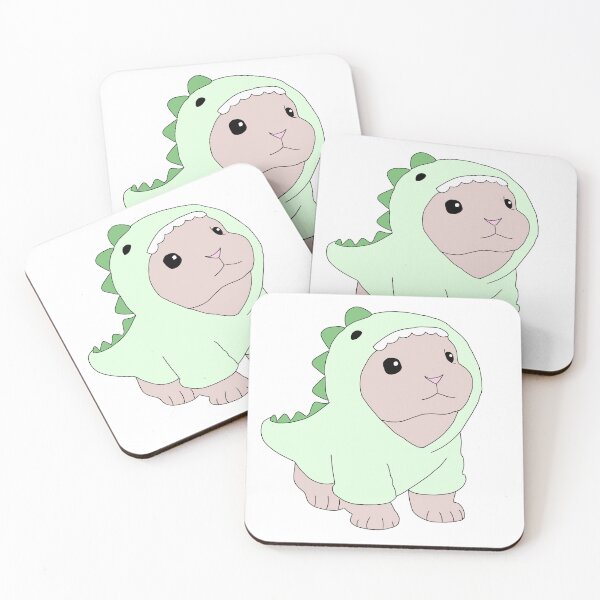 Item preview, Cute Bunny Wearing Dinosaur Costume designed and sold by AngelrayByMadi.
