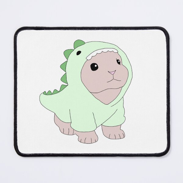 Item preview, Cute Bunny Wearing Dinosaur Costume designed and sold by AngelrayByMadi.