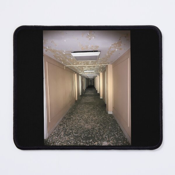 Item preview, Eerie Liminal Space Creepy Infinite Hallway designed and sold by mrqwzrwdb69.