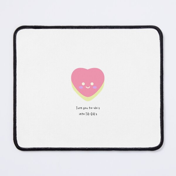 Item preview, Cute 'TA-DA' Self-care Heart designed and sold by SumSmiles.