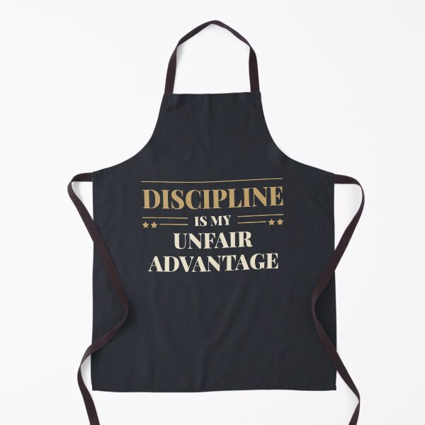 Item preview, Discipline is my unfair advantage - Modern typography quote designed and sold by Revextyr.