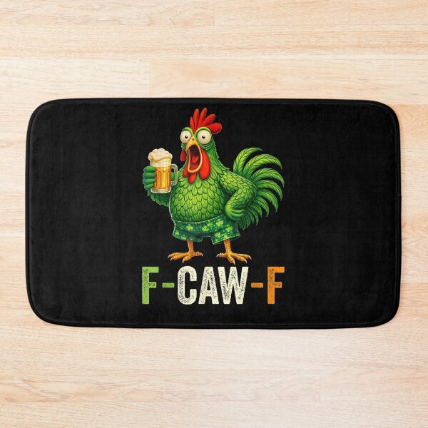 Item preview, Funny F Caw F Rooster St Patrick's Day Men Humor Chicken  designed and sold by Juansustait.