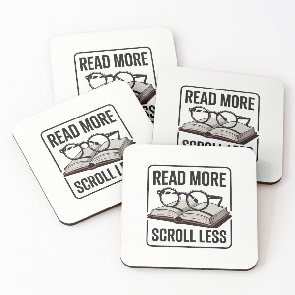 Item preview, Read More Scroll Less Books Education designed and sold by SplashTastic.
