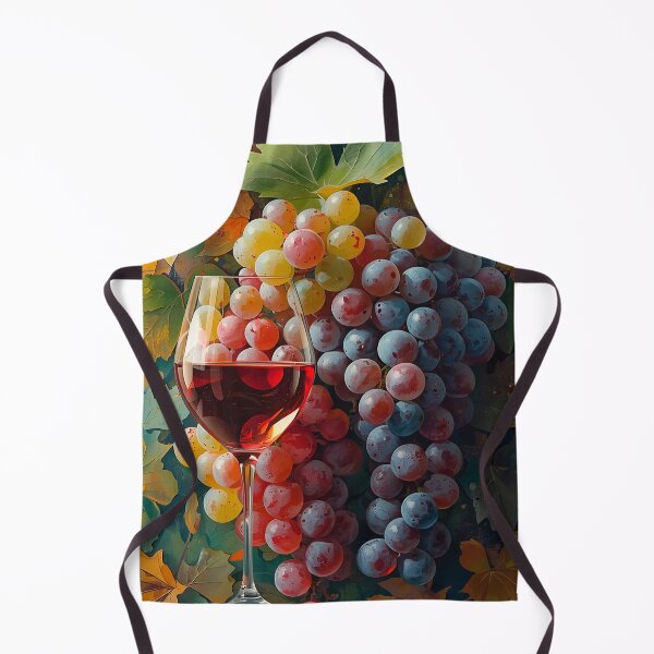 Item preview, Glass of red wine with grapes designed and sold by paulrommer.