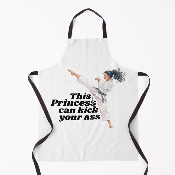Item preview, Princess Kick Ass Karate Girl Gift designed and sold by nimbledojo.