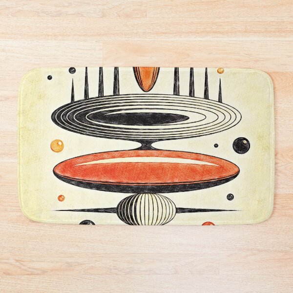 Item preview, Atomic Age Mid-Century Modern Art designed and sold by Hen-C-Art.