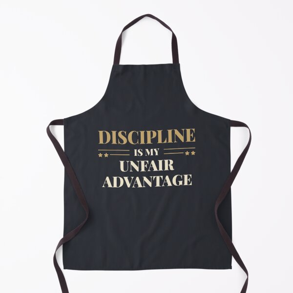 Item preview, Discipline is my unfair advantage - Vintage typography quote designed and sold by Revextyr.