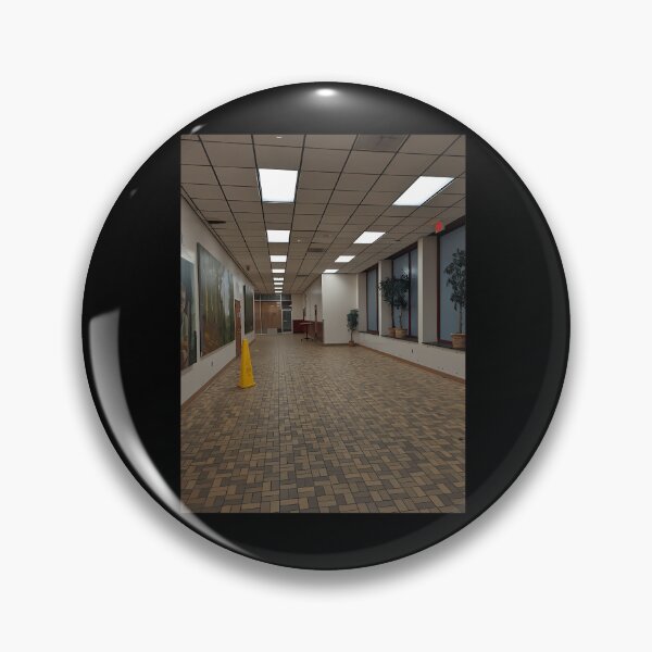 Item preview, Liminal Space Empty Mall Hallway Nostalgia designed and sold by mrqwzrwdb69.