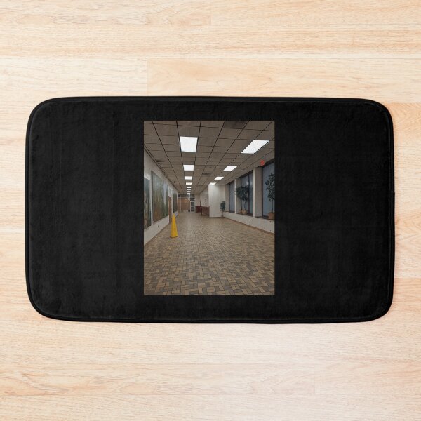 Item preview, Liminal Space Empty Mall Hallway Nostalgia designed and sold by mrqwzrwdb69.