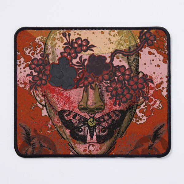 Item preview, Silence of the Lambs Inspired Surrealistic Collage designed and sold by mooncakekaro.